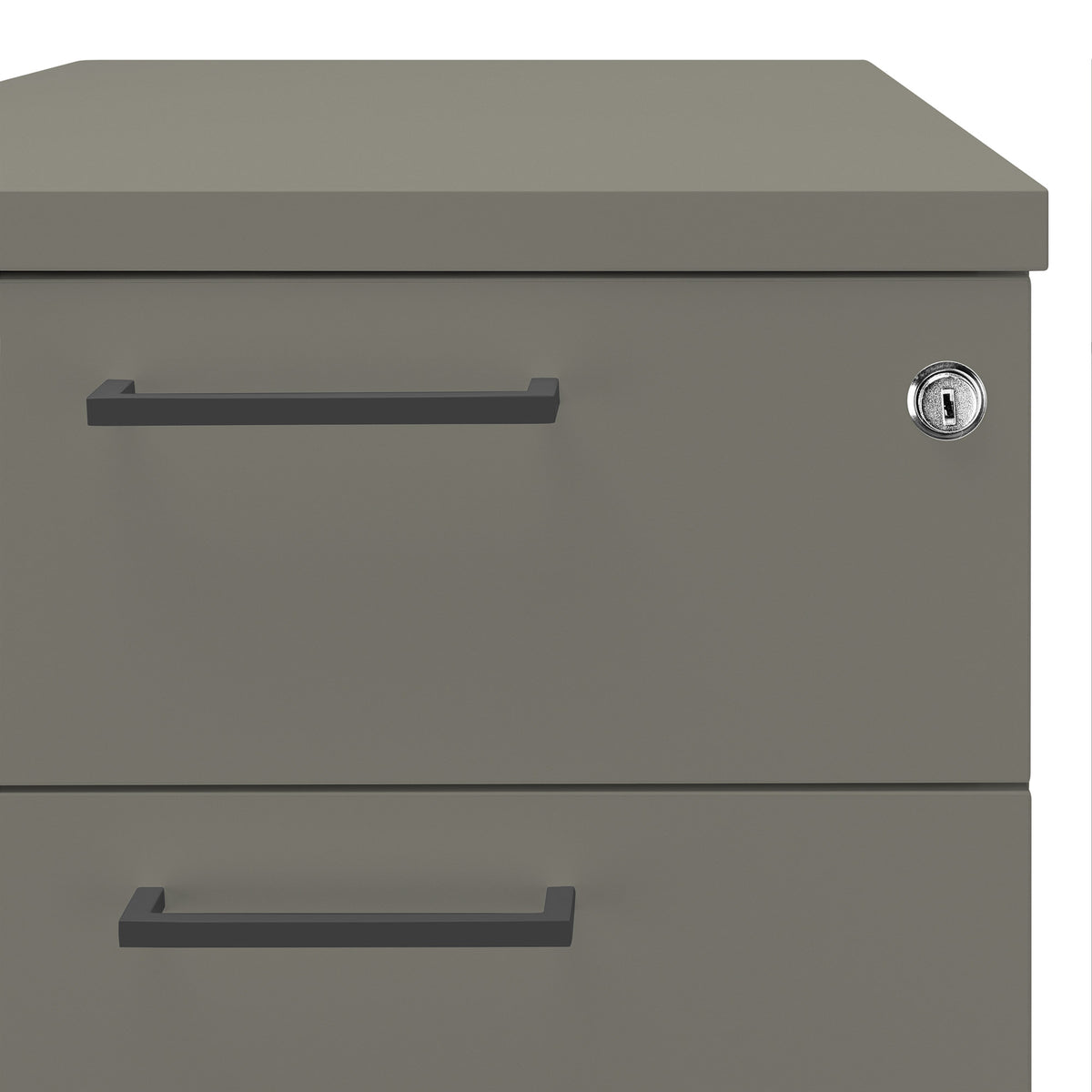 OPTIMA standing container | 600 mm deep, cubanite gray - 2 Lightbox Main Image