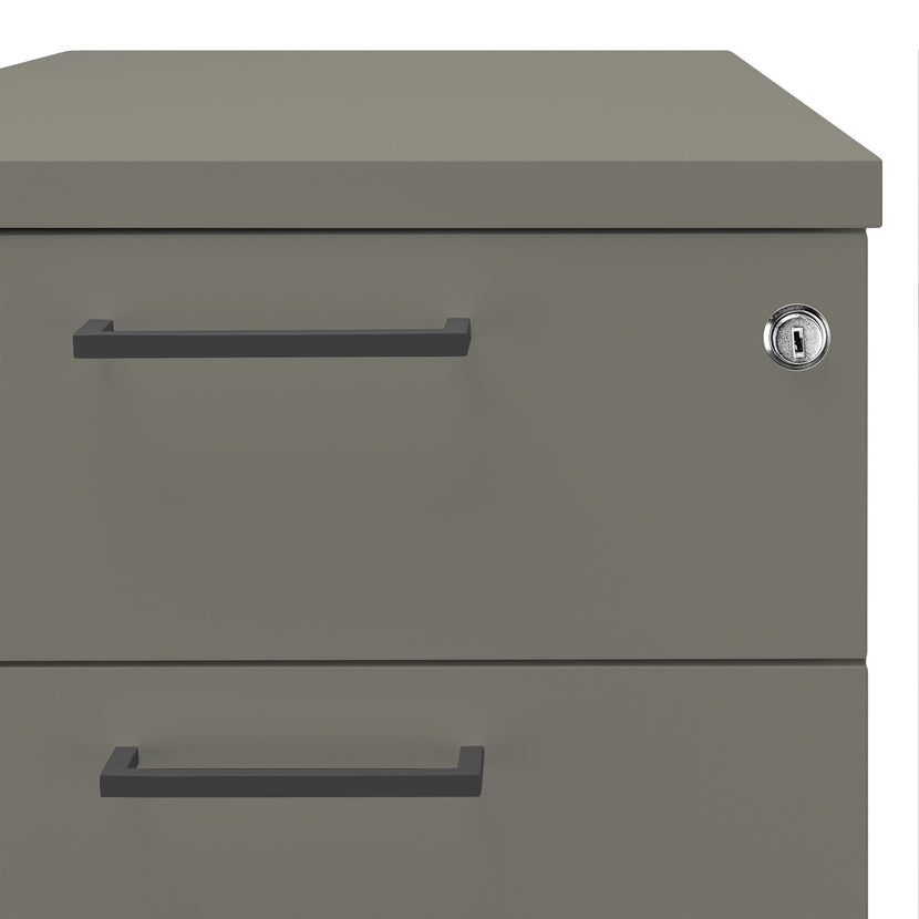 OPTIMA Conteneur de support | 600 mm de profondeur, gris cubanite