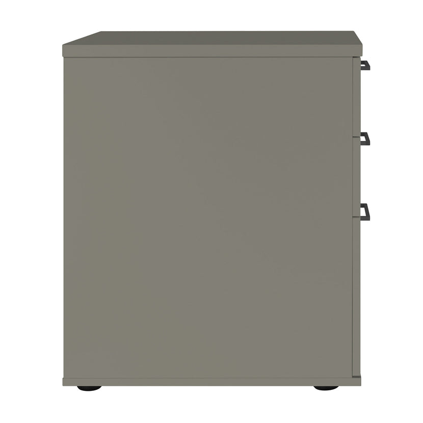 OPTIMA Conteneur de support | 600 mm de profondeur, gris cubanite