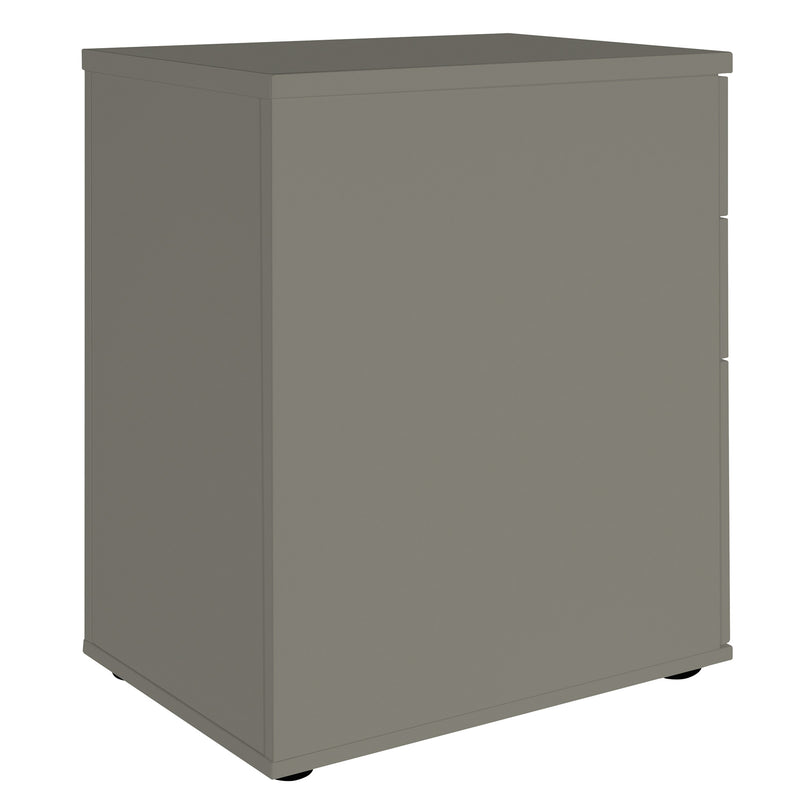 OPTIMA standing container | 600 mm deep, cubanite gray - 7 Main Image
