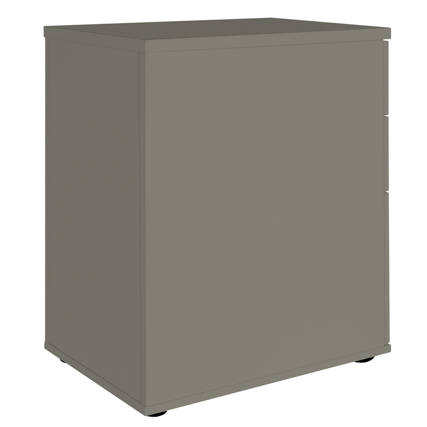 OPTIMA Conteneur de support | 600 mm de profondeur, gris cubanite