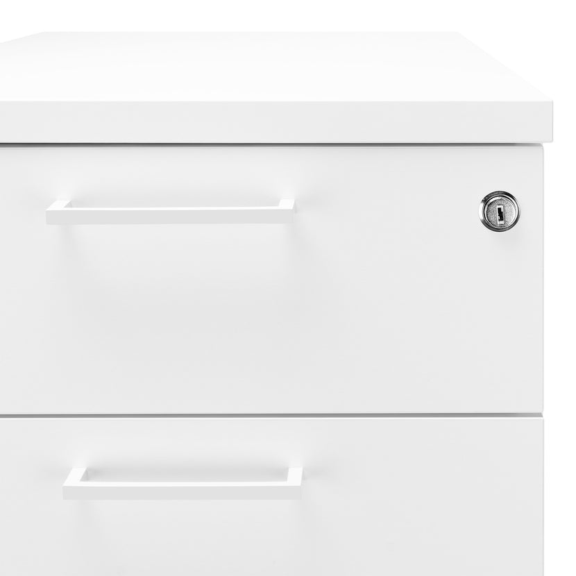 OPTIMA Conteneur de support | 600 mm de profondeur, blanc
