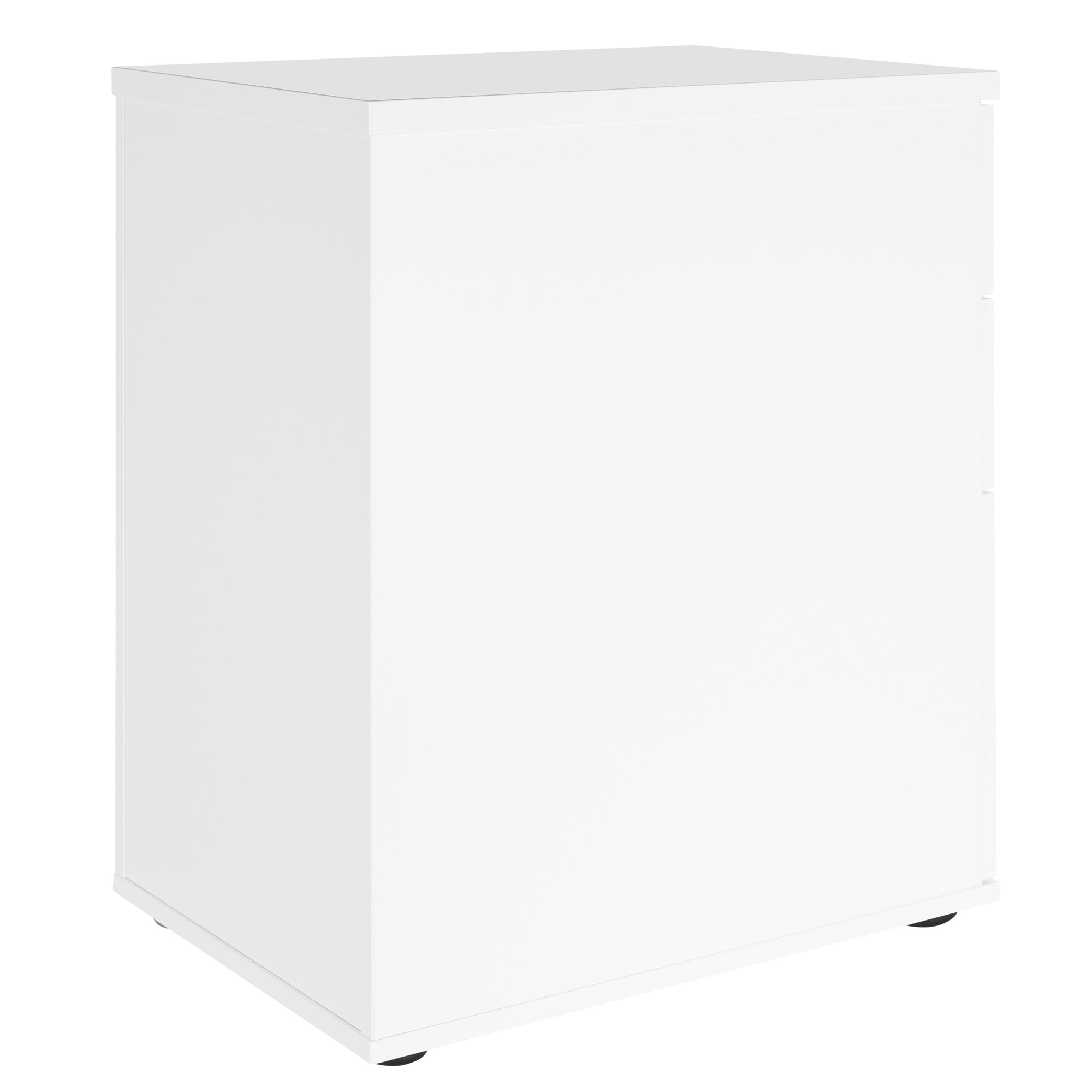 OPTIMA Conteneur de support | 600 mm de profondeur, blanc
