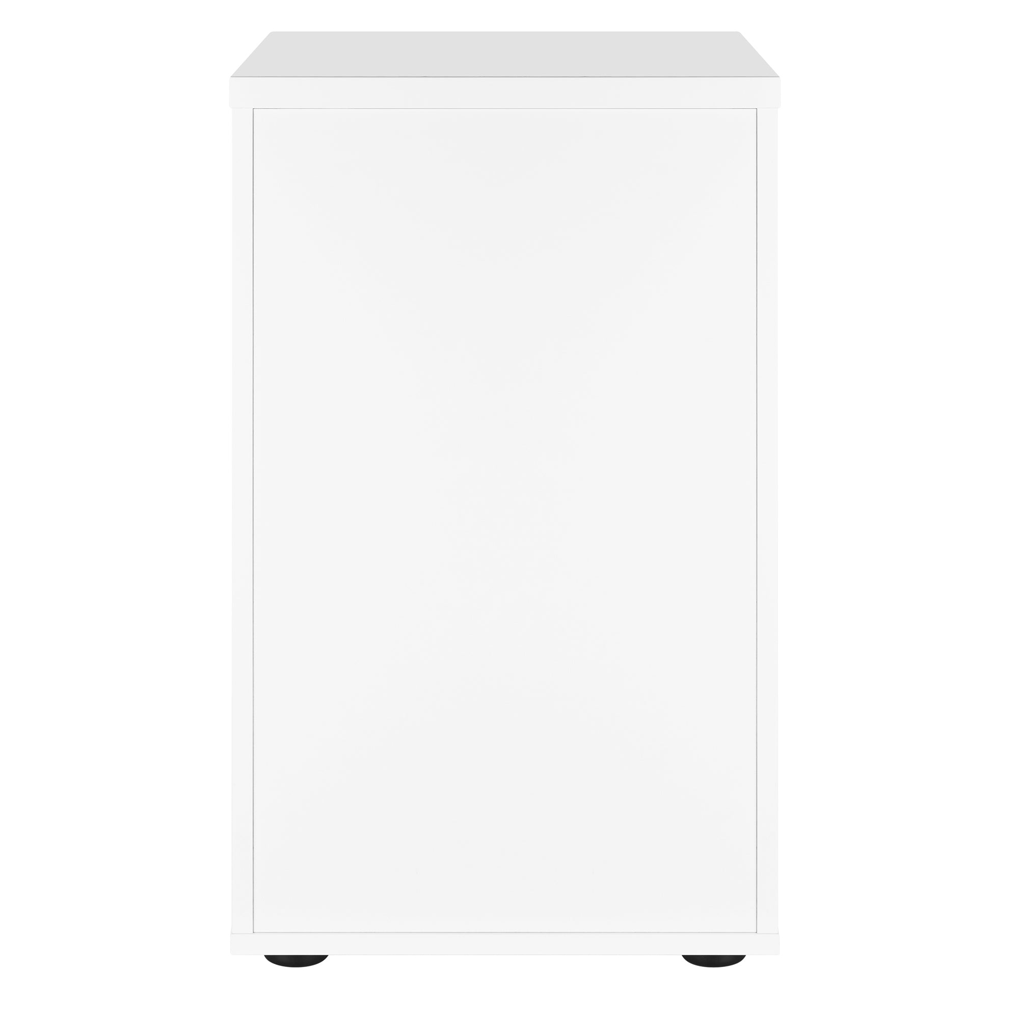 OPTIMA Conteneur de support | 600 mm de profondeur, blanc