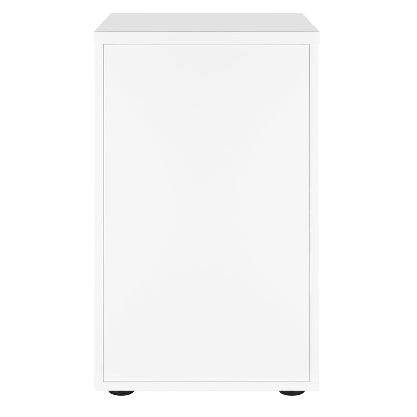 OPTIMA Conteneur de support | 600 mm de profondeur, blanc