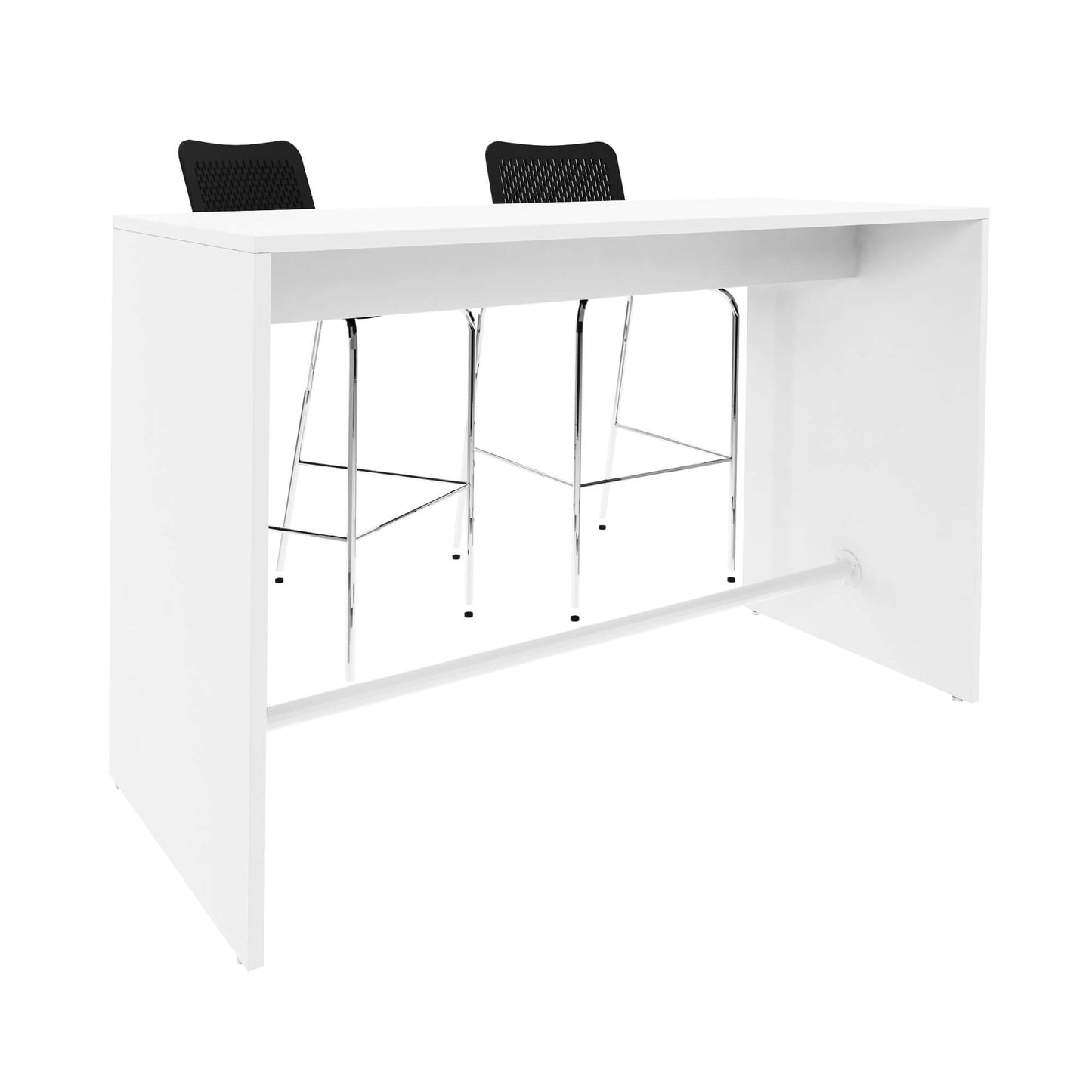 LIGHT High table | 1600 - 1800 mm, white