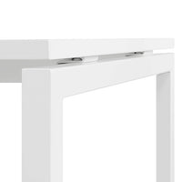 NOVA High table | 1600 x 700 mm (2 - 4 people), white