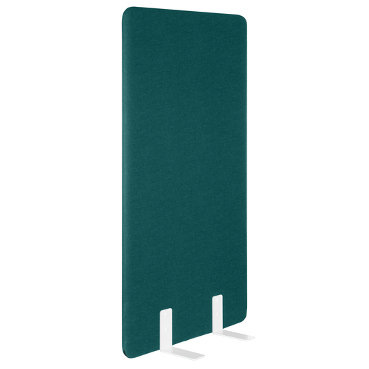 Cloison acoustique AUTOPORTANTE | 1600 x 1800 mm, SYNERGY - S50 - vert foncé chiné