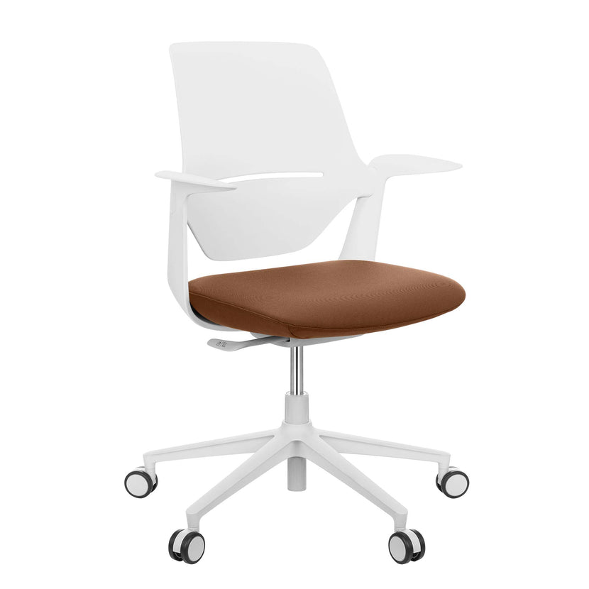 profim - TRILLO PRO Chaise oscillante de bureau | Mécanique synchrone, rembourrage sélectionnable, gris clair