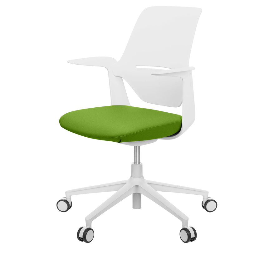 profim - TRILLO PRO Chaise oscillante de bureau | Mécanique synchrone, rembourrage sélectionnable, gris clair