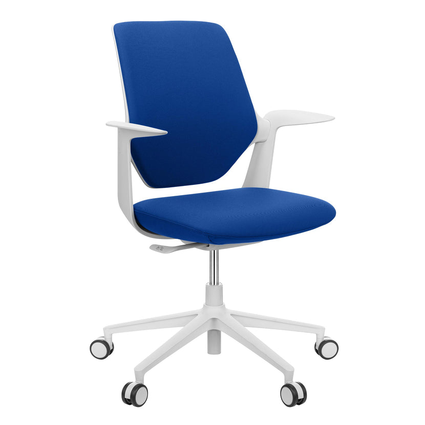 profim - TRILLO PRO Chaise oscillante de bureau | Bulletry, mécanique synchrone, rembourrée, peut être sélectionnée, gris clair