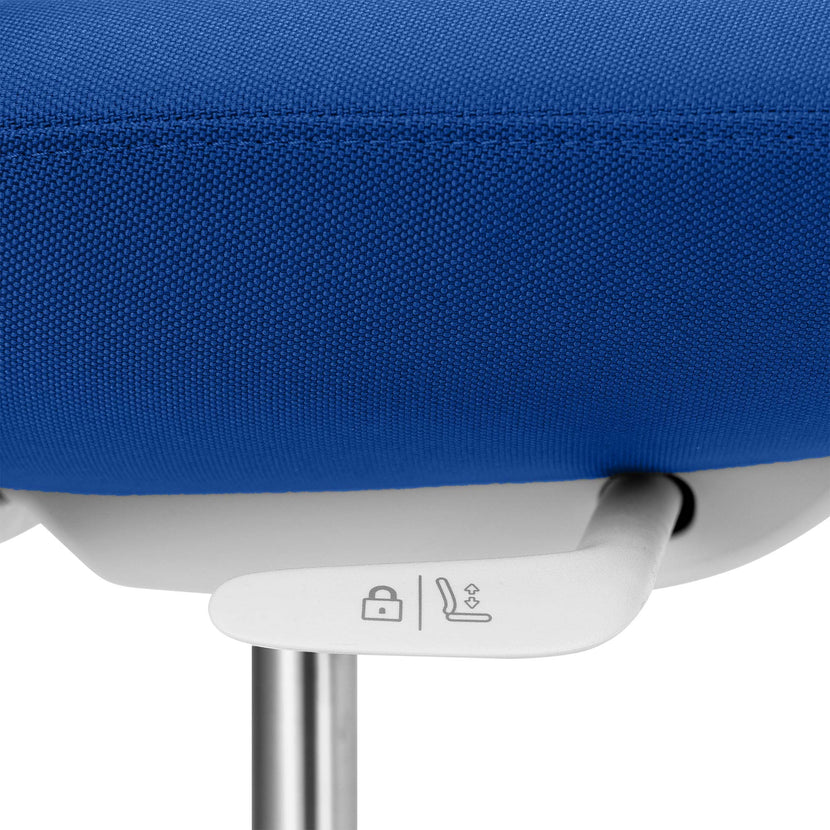 profim - TRILLO PRO Chaise oscillante de bureau | Bulletry, mécanique synchrone, rembourrée, peut être sélectionnée, gris clair
