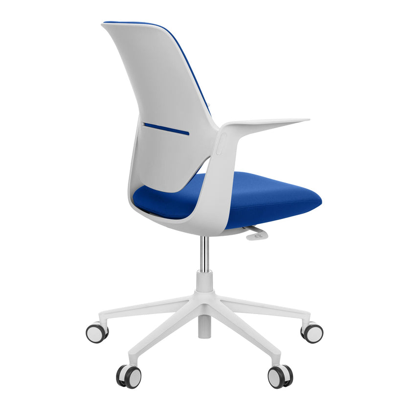 profim - TRILLO PRO Chaise oscillante de bureau | Bulletry, mécanique synchrone, rembourrée, peut être sélectionnée, gris clair