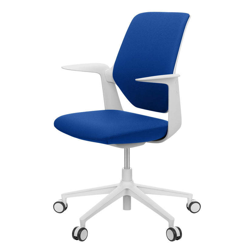 profim - TRILLO PRO Chaise oscillante de bureau | Bulletry, mécanique synchrone, rembourrée, peut être sélectionnée, gris clair