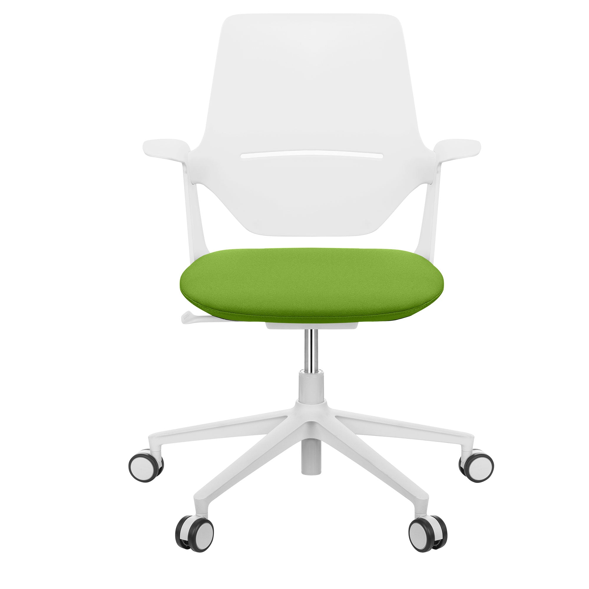 profim - TRILLO PRO Chaise oscillante de bureau | Bulletry, mécanique synchrone, rembourrée, peut être sélectionnée, gris clair