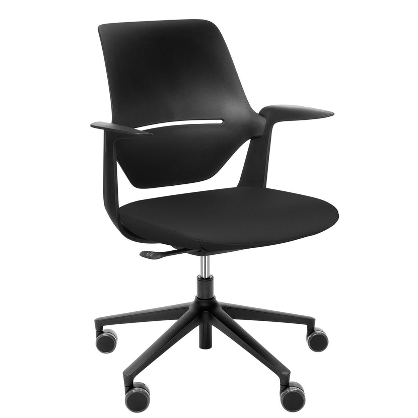 profim - TRILLO PRO office swivel chair | Synchronous mechanism, upholstery selectable, black