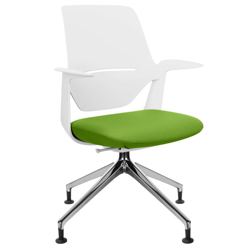 profim - TRILLO PRO Chaise dogging | Cadre poli en aluminium, mécanique synchrone, gris clair