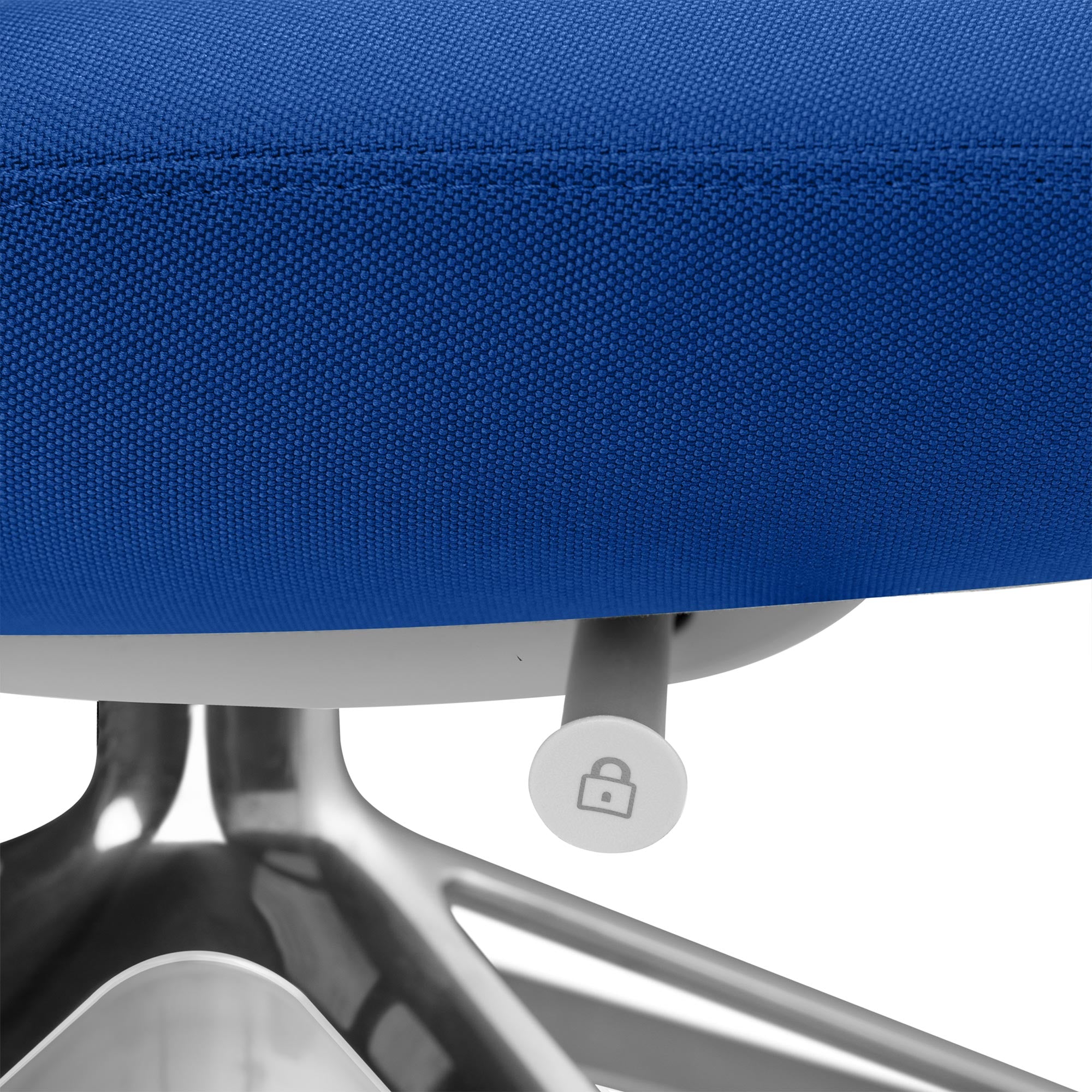 profim - TRILLO PRO Chaise dogging | Cadre poli en aluminium, mécanique synchrone, gris clair