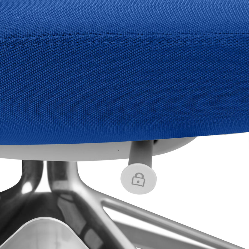 profim - TRILLO PRO Chaise dogging | Cadre poli en aluminium, mécanique synchrone, gris clair