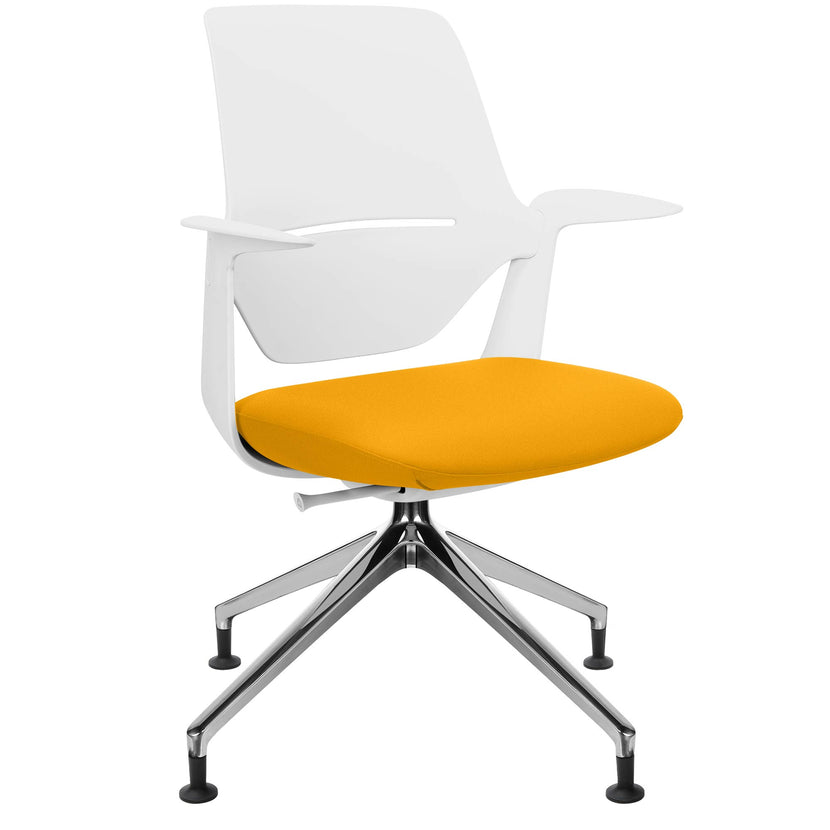 profim - TRILLO PRO Chaise dogging | Cadre poli en aluminium, mécanique synchrone, gris clair