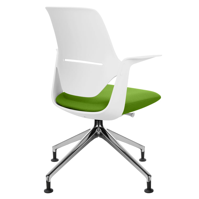 profim - TRILLO PRO Chaise dogging | Cadre poli en aluminium, mécanique synchrone, gris clair