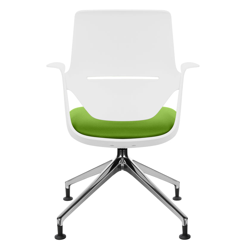 profim - TRILLO PRO Chaise dogging | Cadre poli en aluminium, mécanique synchrone, gris clair