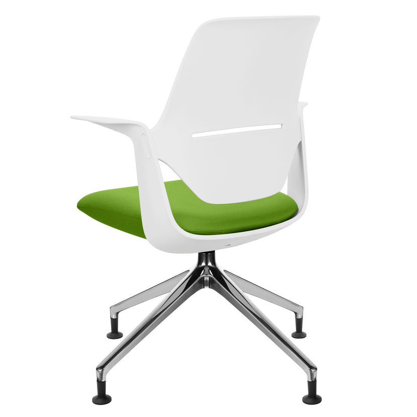 profim - TRILLO PRO Chaise dogging | Cadre poli en aluminium, mécanique synchrone, gris clair