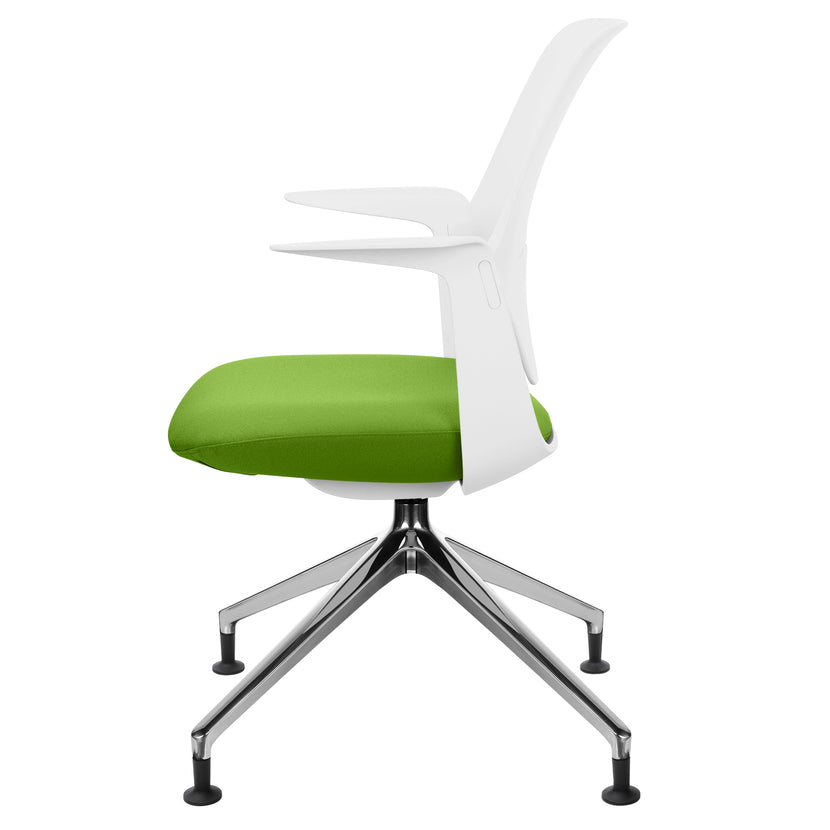 profim - TRILLO PRO Chaise dogging | Cadre poli en aluminium, mécanique synchrone, gris clair