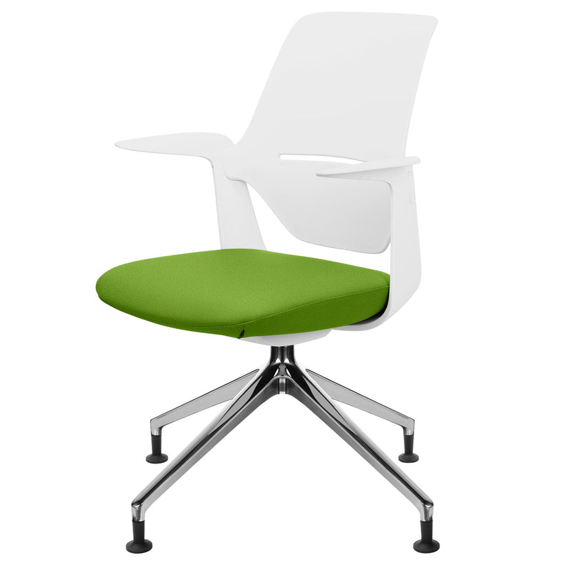profim - TRILLO PRO Chaise dogging | Cadre poli en aluminium, mécanique synchrone, gris clair