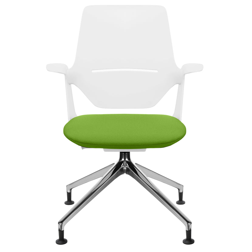 profim - TRILLO PRO Chaise dogging | Cadre poli en aluminium, mécanique synchrone, gris clair