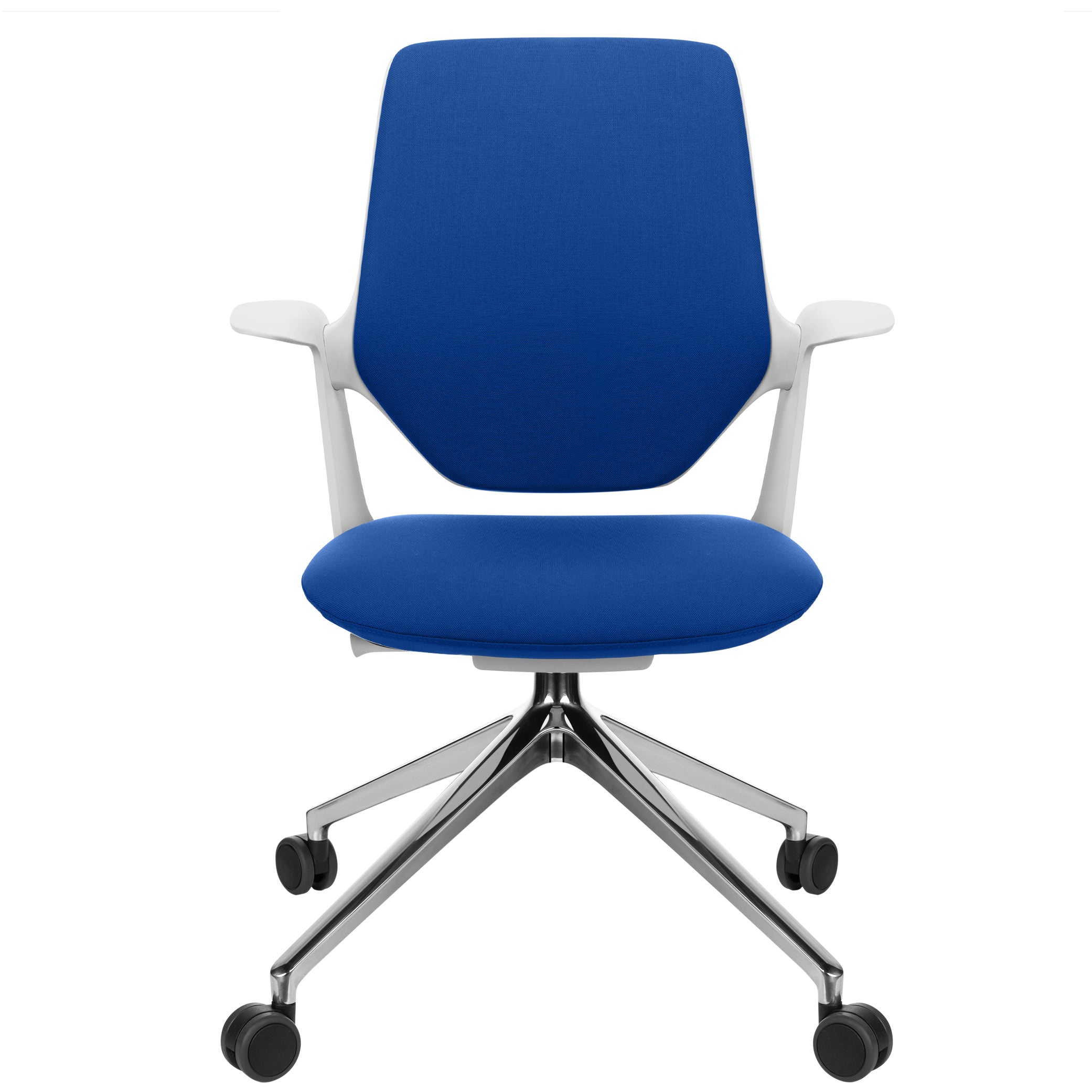 profim - TRILLO PRO Dogging Chair | Frame levigato in alluminio, schienale imbottito, meccanica sincrona, grigio chiaro