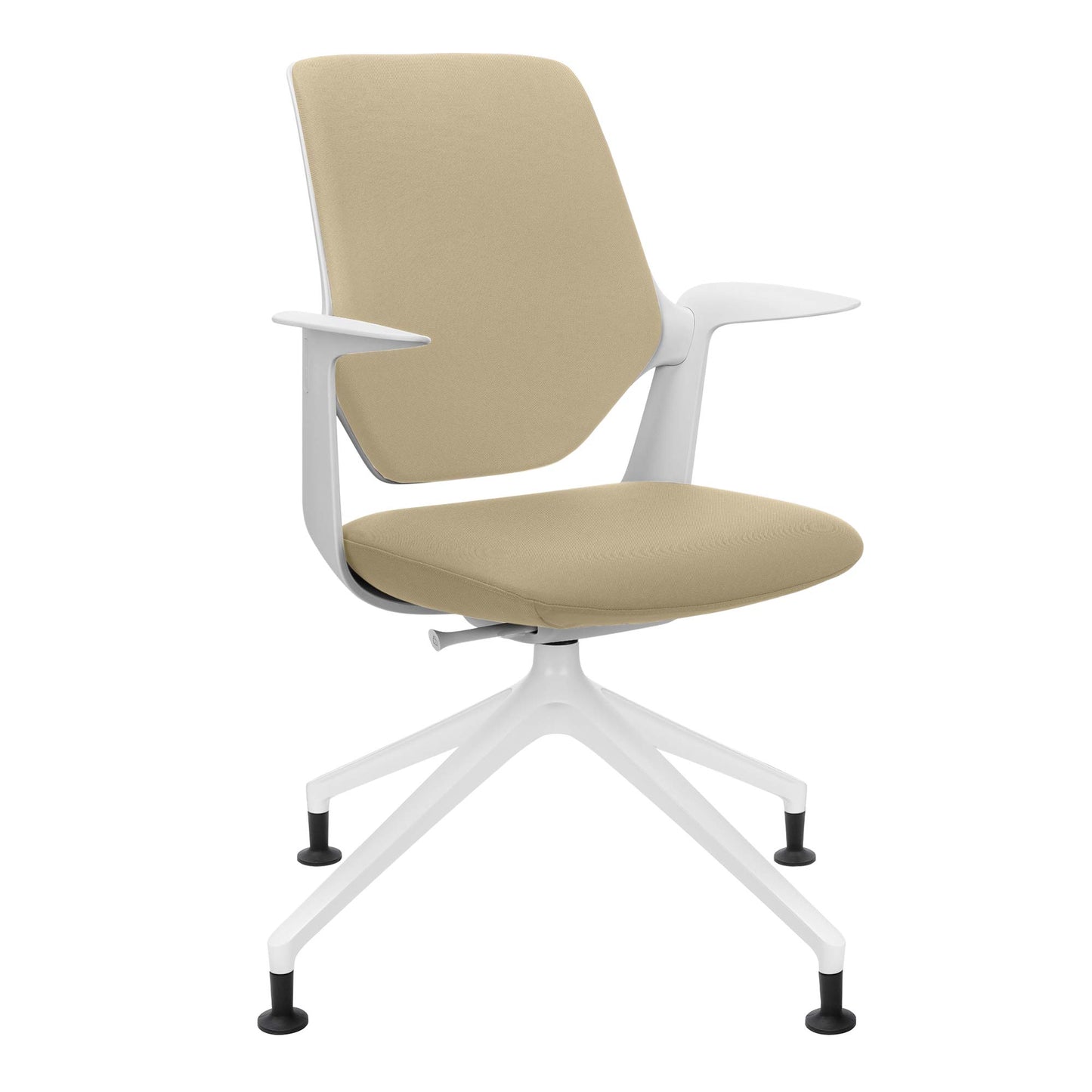 profim - Chaise pivotante TRILLO PRO | Dossier rembourré, mécanisme synchrone, gris clair