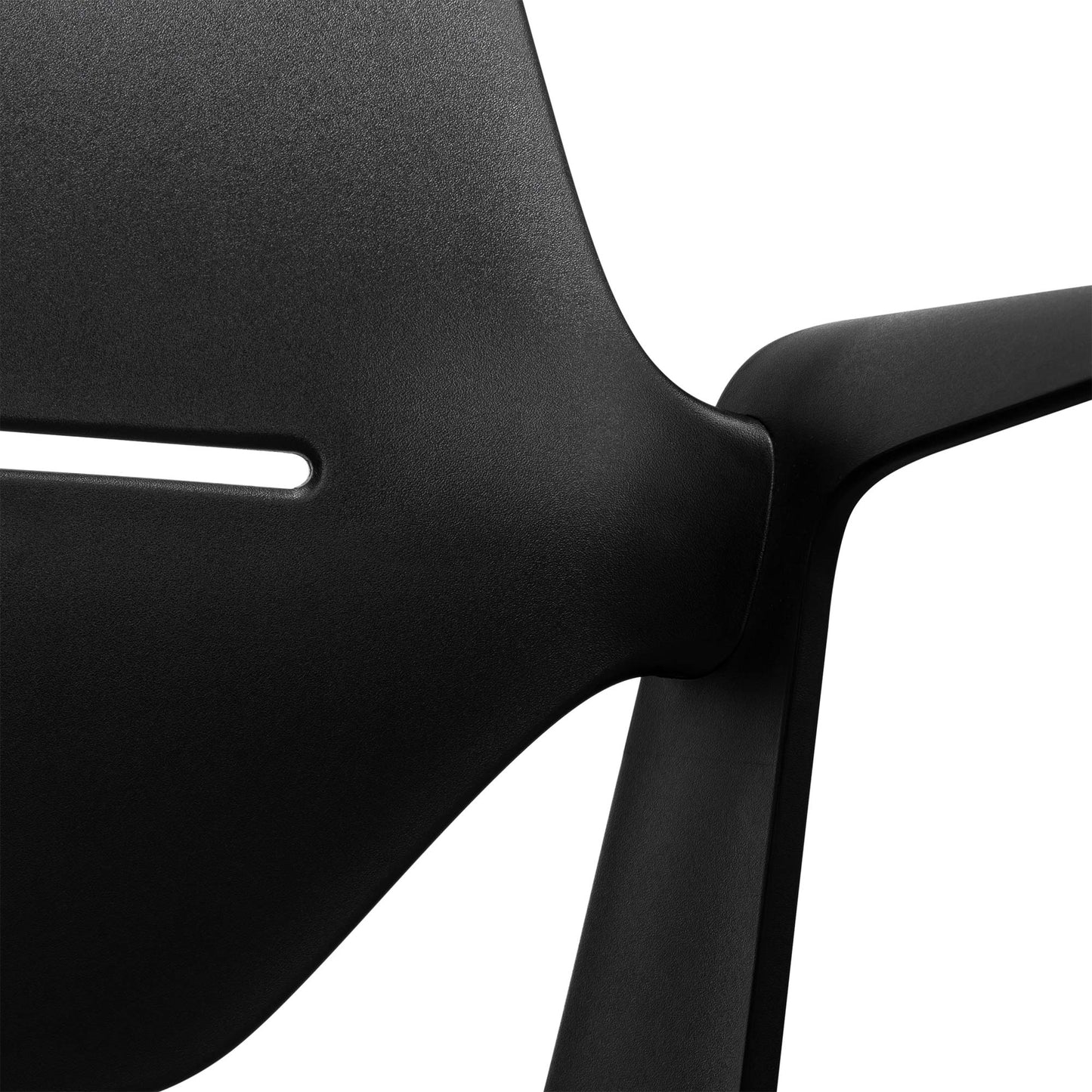 profim - Chaise pivotante TRILLO PRO | Cadre en aluminium poli, mécanisme synchrone, noir