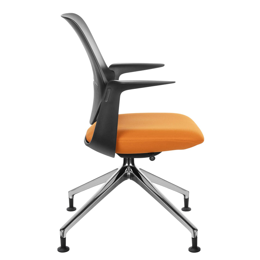 profim - TRILLO PRO Chaise dogging | Cadre poli en aluminium, mécanique synchrone, noir