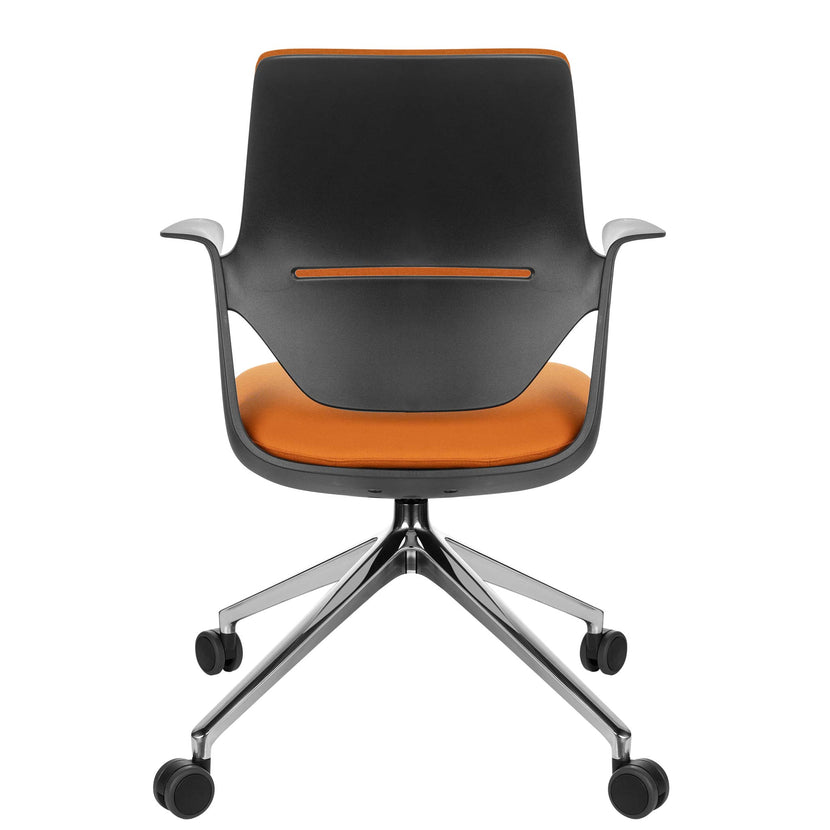 profim - TRILLO PRO Dogging Chair | Frame levigato in alluminio, schienale imbottito, meccanica sincrona, nero