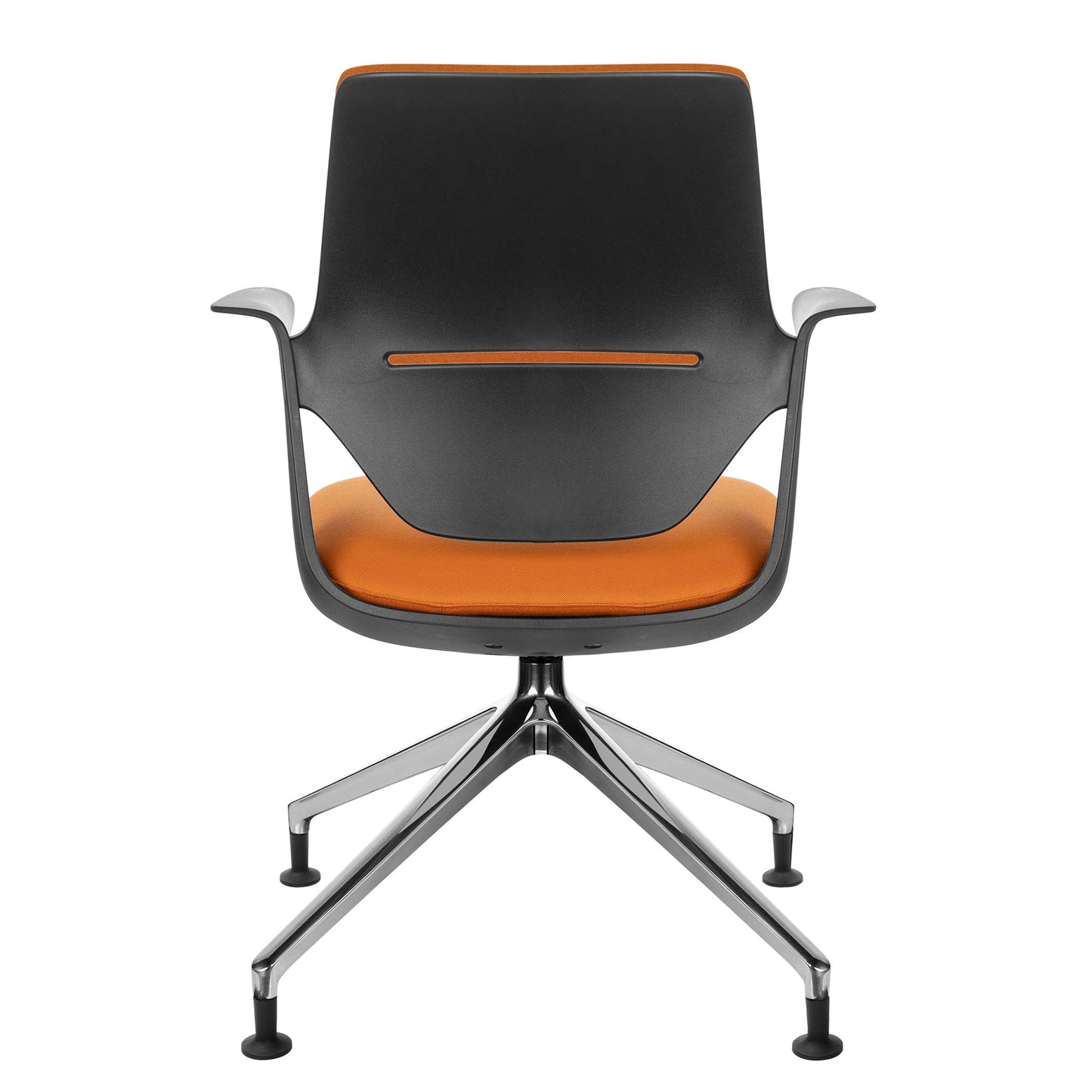 profim - TRILLO PRO Chaise dogging | Cadre poli en aluminium, dossier rembourré, mécanique synchrone, noir