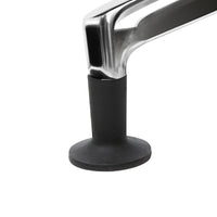 profim - TRILLO PRO Chaise dogging | Cadre poli en aluminium, dossier rembourré, mécanique synchrone, noir