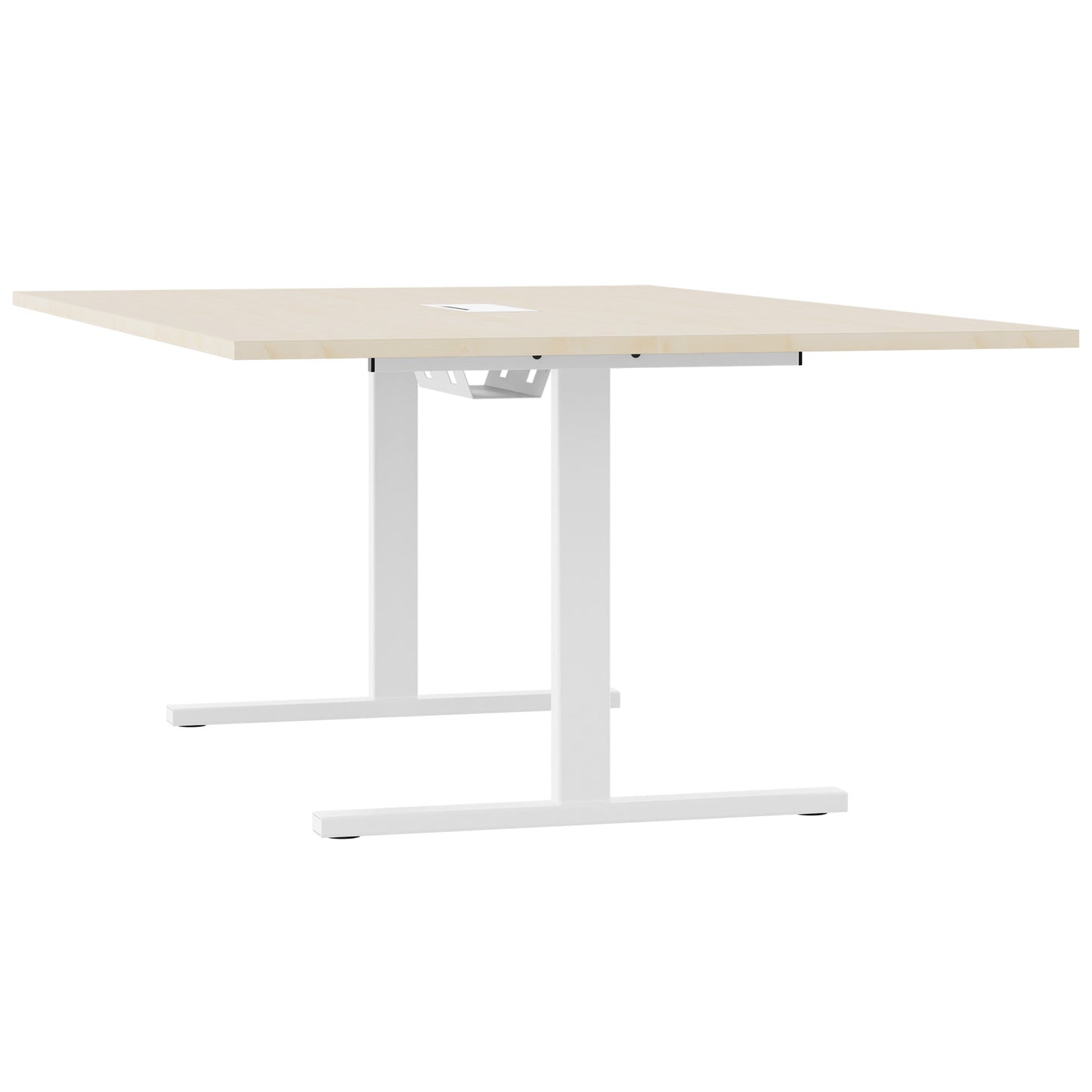 T-EASY Tableau de conférence | 2000 x 1200 mm (8 - 10 personnes), électrifié, érable