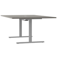 TABELLA DELLA CONFERENZA T-SEY | 2000 x 1200 mm (8-10 persone), grigio elettrificato, cubanite