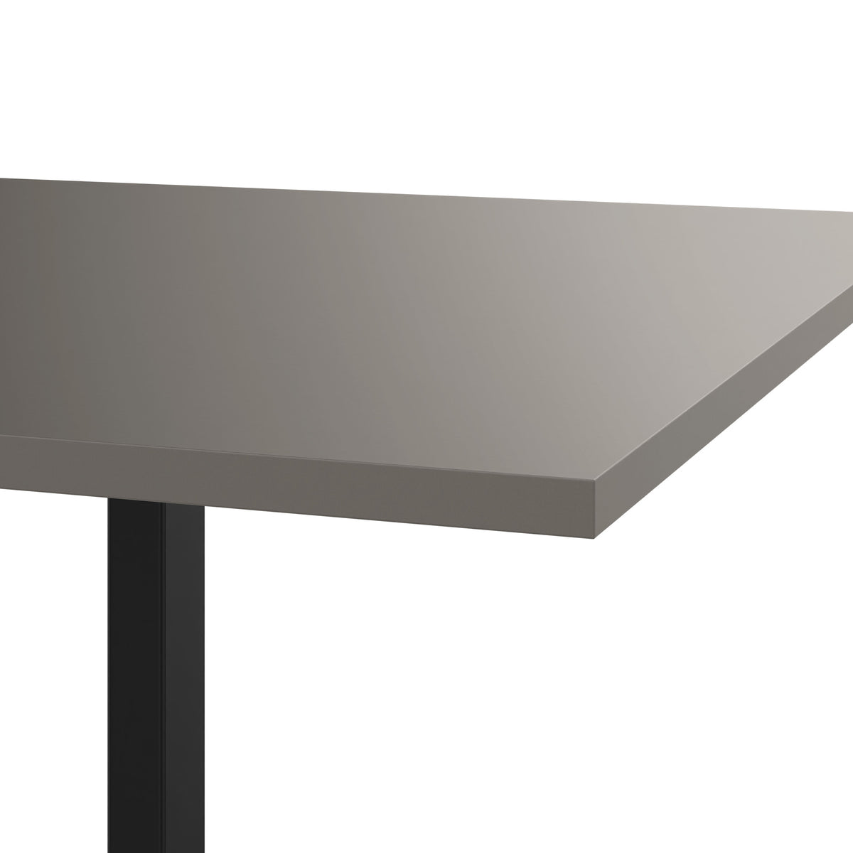 T-EASY Konferenztisch | 2000 x 1200 mm (8 - 10 Personen), elektrifiziert, Cubanitgrau - 6 Lightbox Main Image