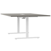 TABELLA DELLA CONFERENZA T-SEY | 2000 x 1200 mm (8-10 persone), grigio elettrificato, cubanite