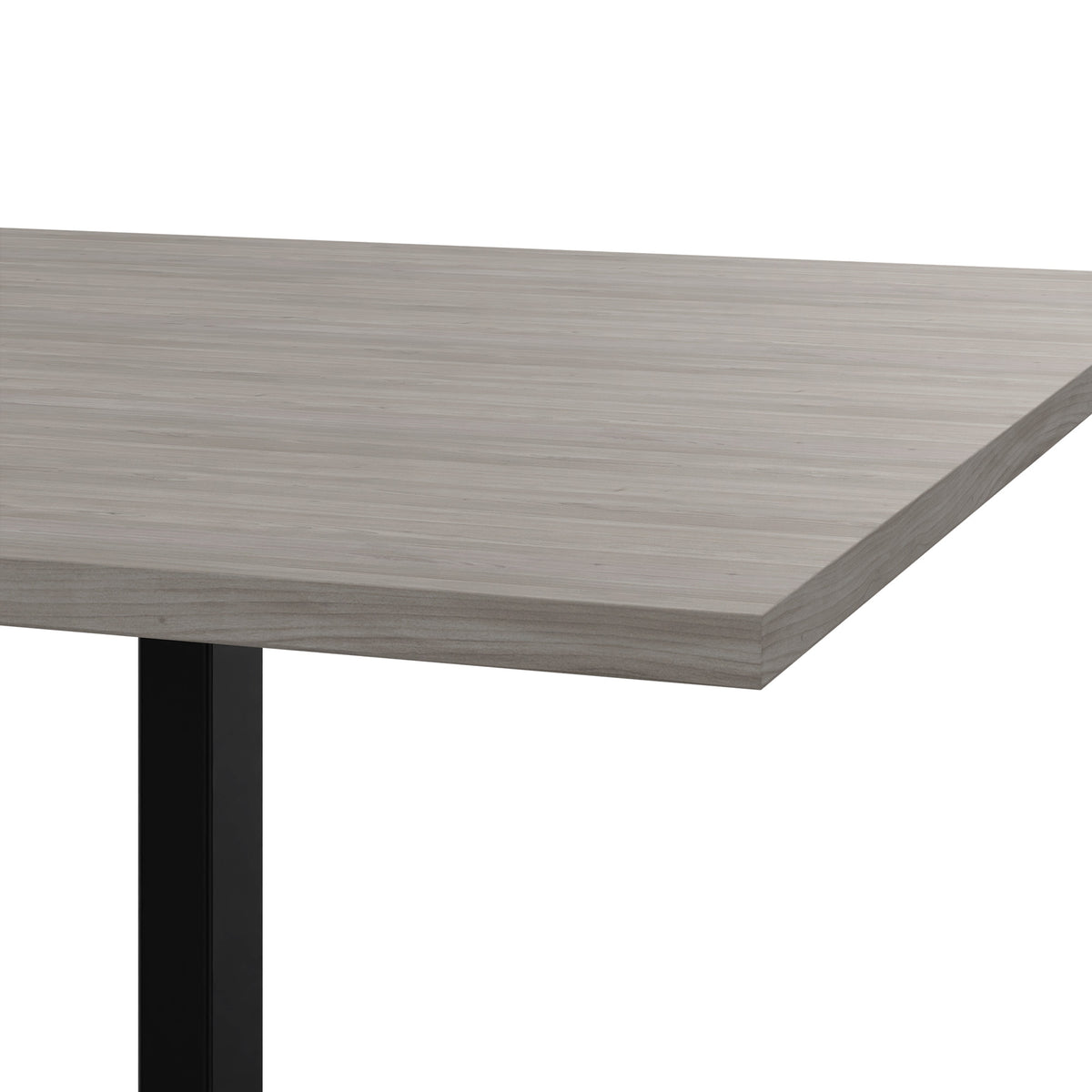 T-EASY Konferenztisch | 2000 x 1200 mm (8 - 10 Personen), elektrifiziert, Nordeiche grau - 6 Lightbox Main Image