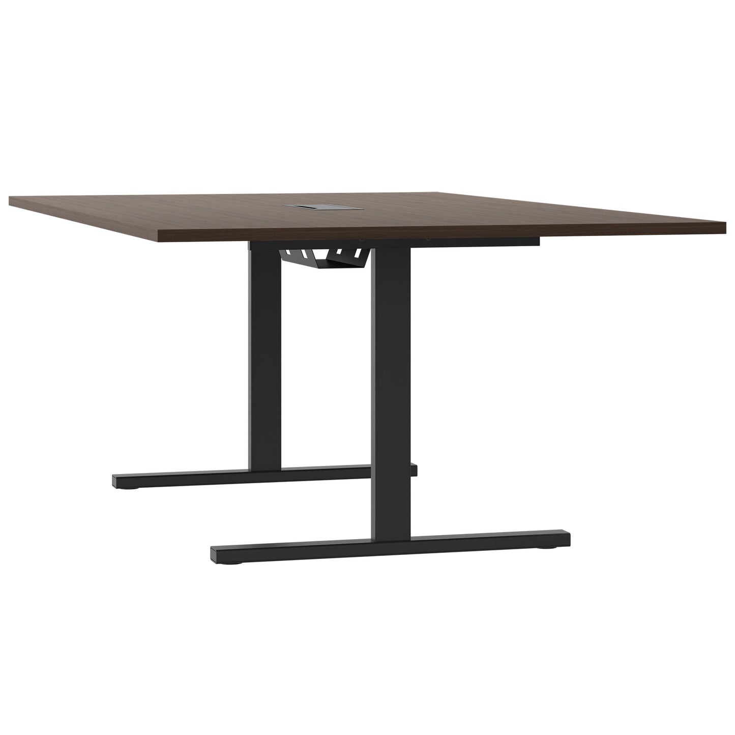 T-EASY conference table | 2000 x 1200 mm (8 - 10 people), electrified, walnut