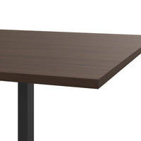 T-EASY conference table | 2000 x 1200 mm (8 - 10 people), electrified, walnut