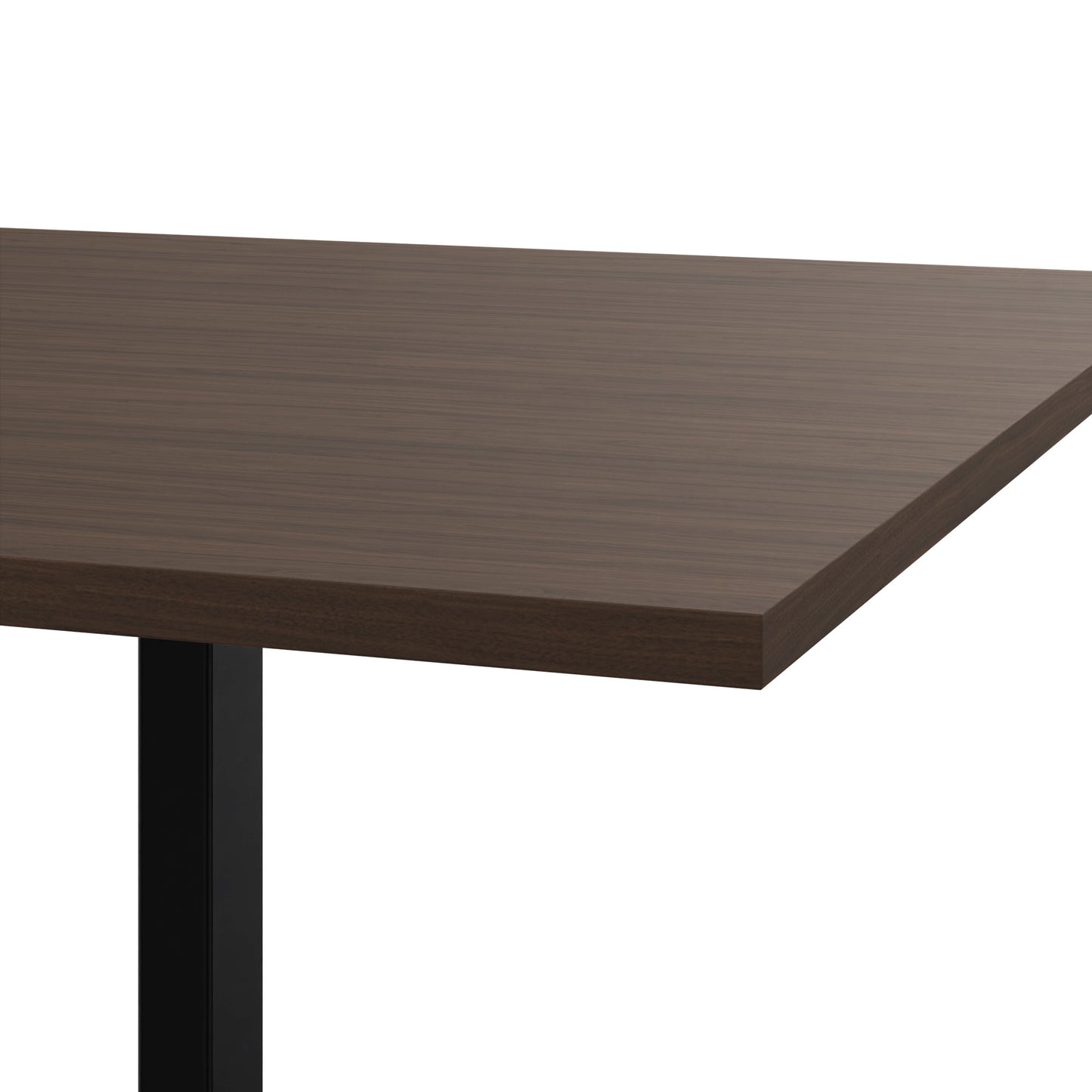 T-EASY conference table | 2000 x 1200 mm (8 - 10 people), electrified, walnut