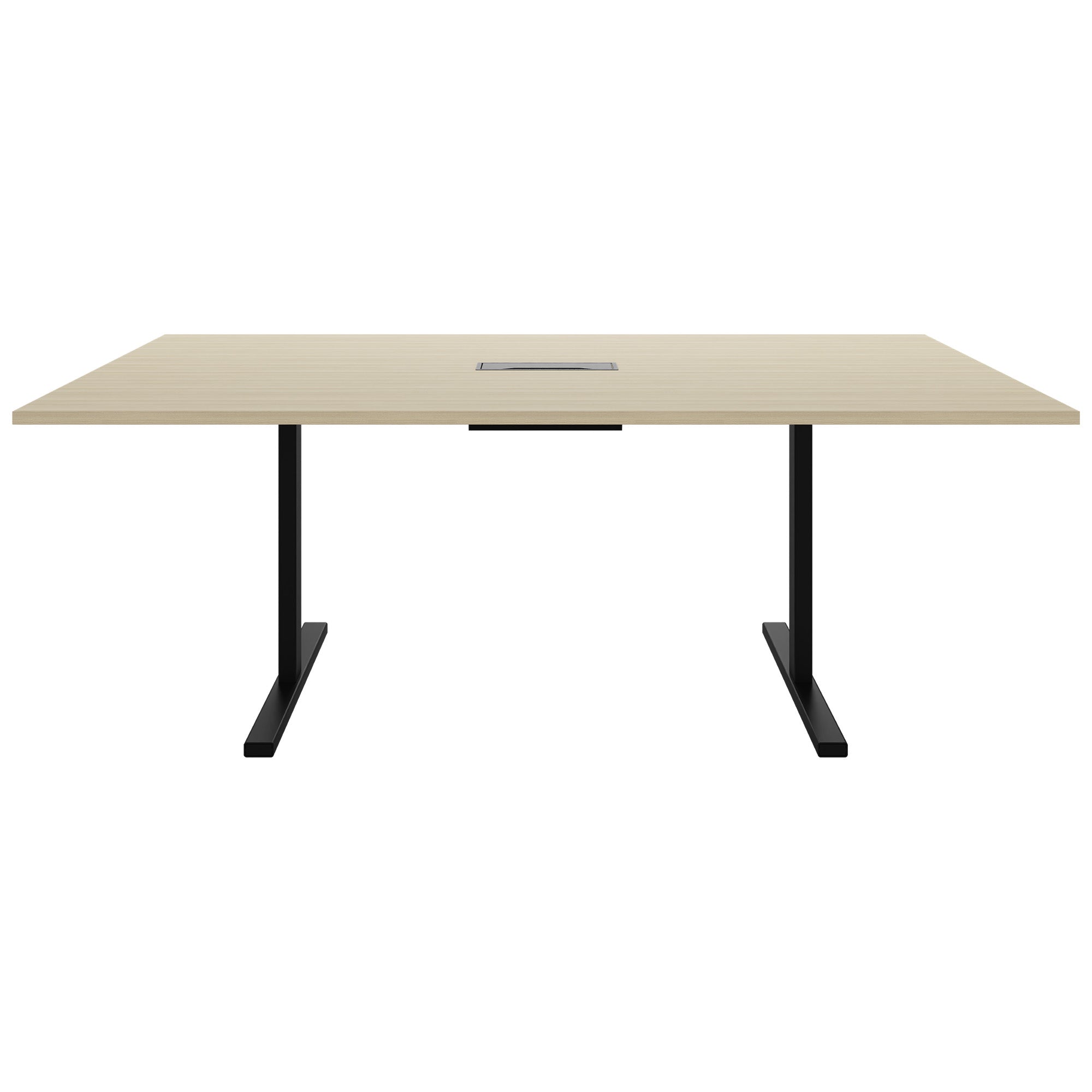 T-EASY Tableau de conférence | 2000 x 1200 mm (8 à 10 personnes), électrifiée, cendres de sable