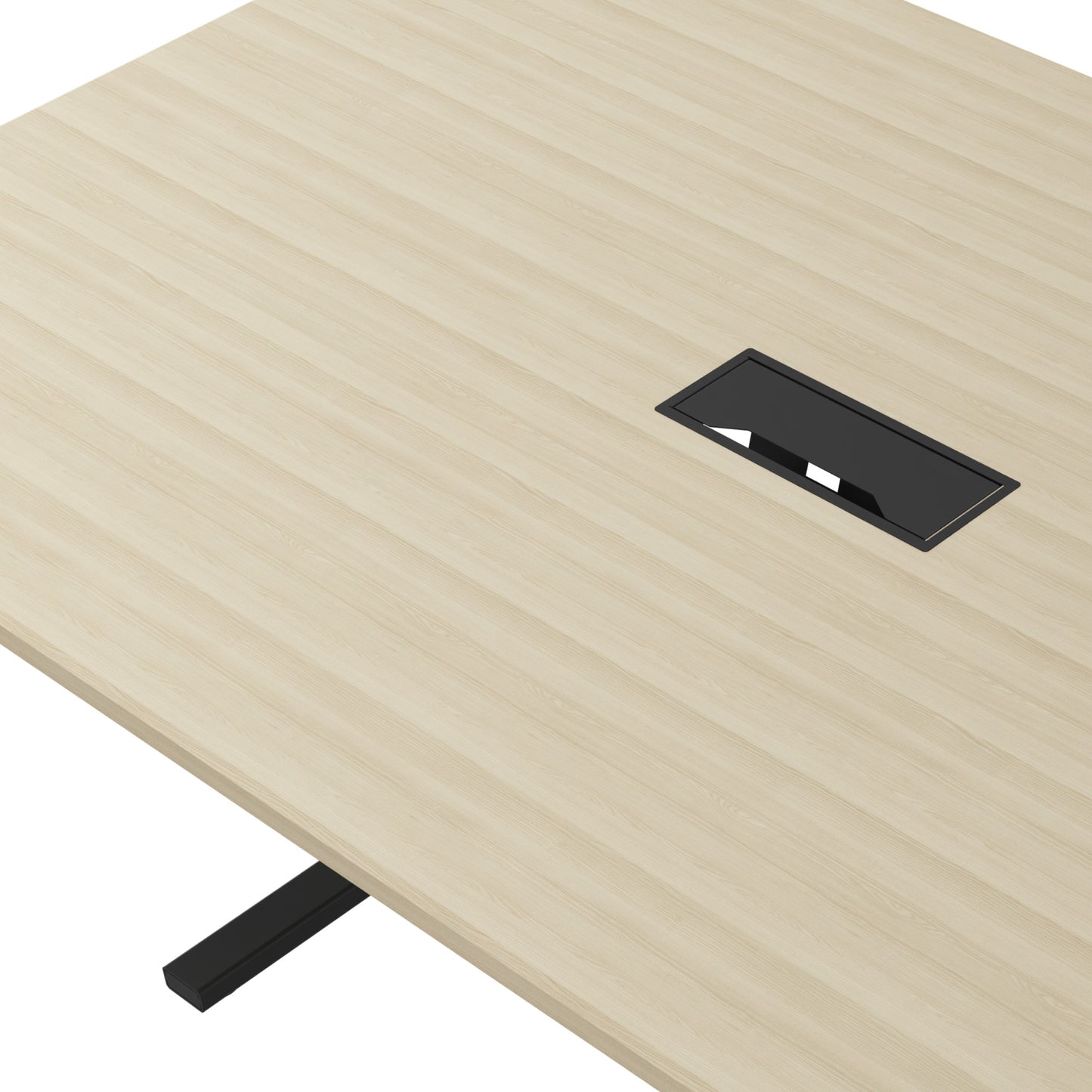 T-EASY Tableau de conférence | 2000 x 1200 mm (8 à 10 personnes), électrifiée, cendres de sable