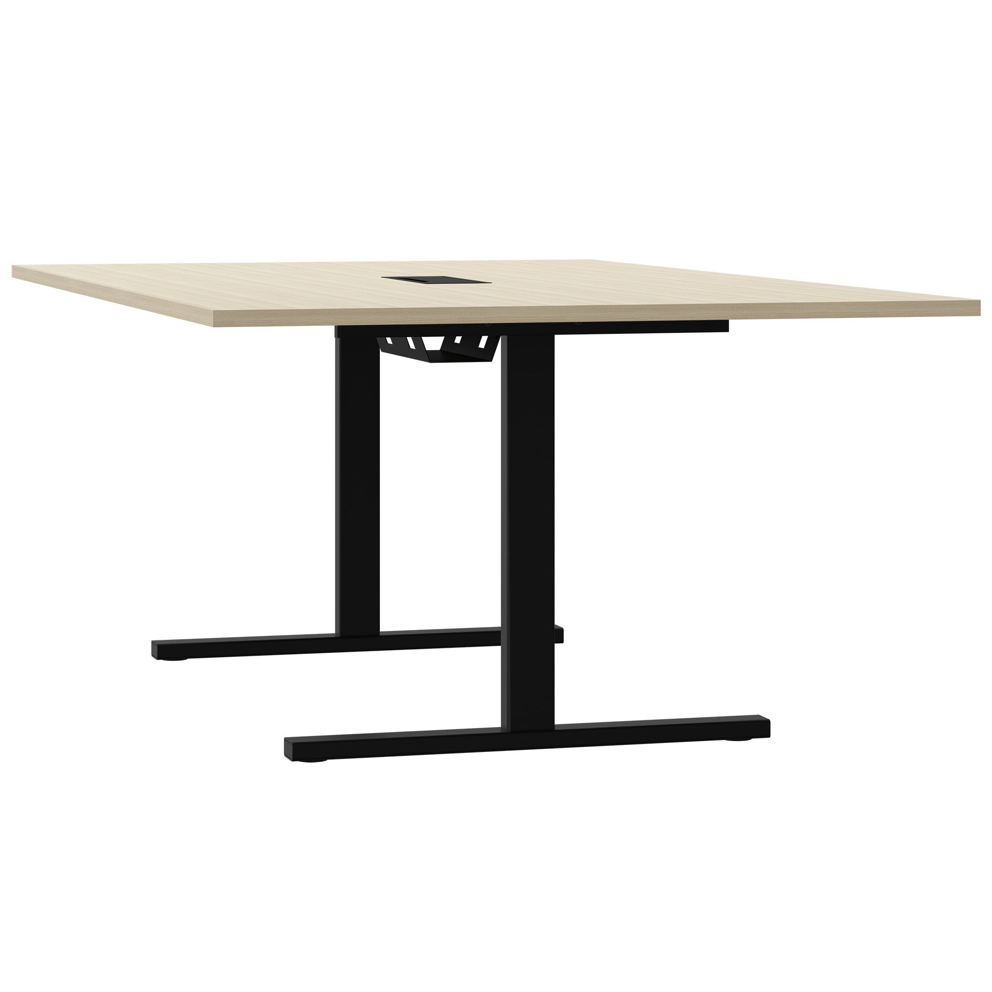 T-EASY Tableau de conférence | 2000 x 1200 mm (8 à 10 personnes), électrifiée, cendres de sable