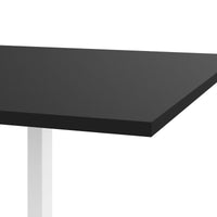 T-EASY conference table | 2000 x 1200 mm (8 - 10 people), electrified, black