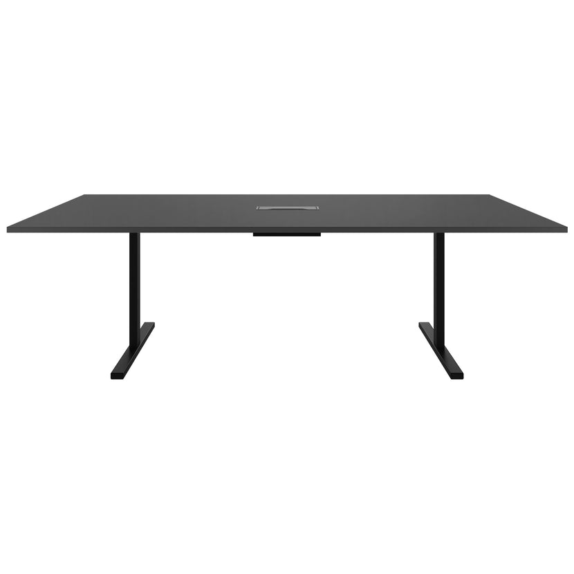 T-EASY Tableau de conférence | 2400 x 1200 mm (10 - 12 personnes), électrifié, anthracite